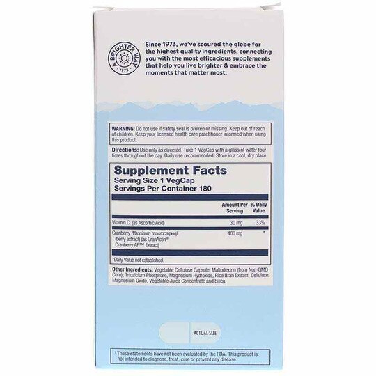 CranActin Urinary Tract Health, SLR